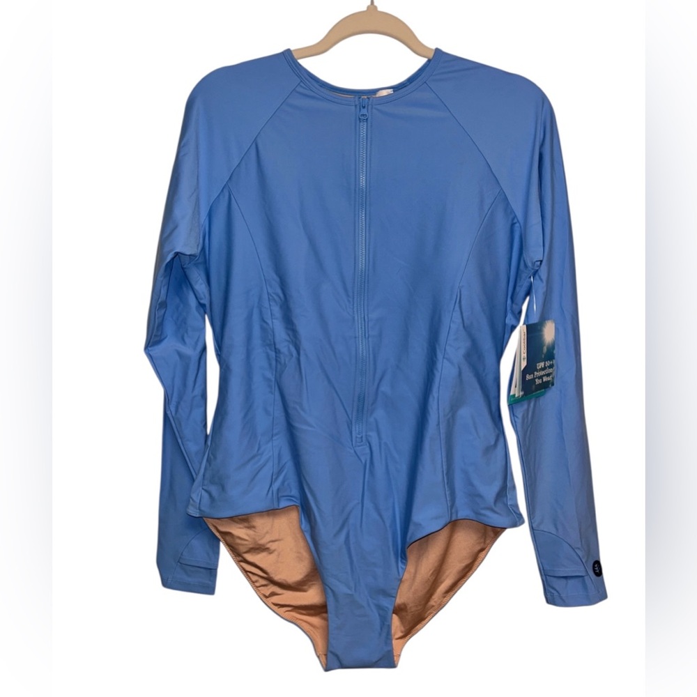 Coolibar NWT Escalante Long Sleeve Swimsuit Size XL. UPF 50+ / Price now firm.